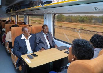 Makamu wa Rais Dkt Mpango asafiri kwa Treni ya SGR