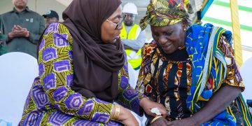 Rais Dkt. Samia ateta na mkwe wa Hayati Rais Dkt.John Magufuli