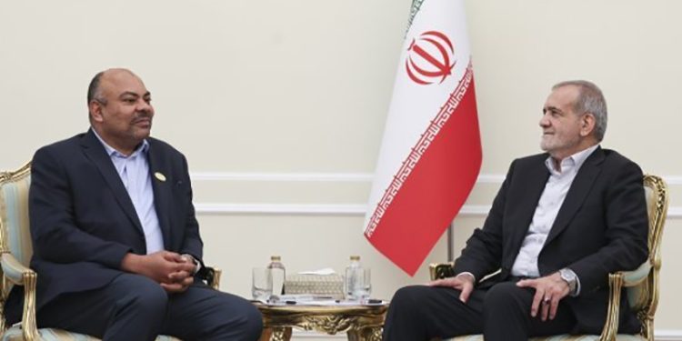 Rais Dkt.Pezeskhian wa Iran amshukuru Rais Dkt.Samia Suluhu Hassan